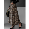 Leopardí dlouhá sukně TOPPERO