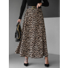 Leopardí dlouhá sukně TOPPERO