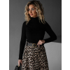 Leopardí dlouhá sukně TOPPERO