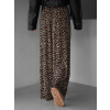 Leopardí široké kalhoty STATHIS