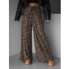Leopardí široké kalhoty STATHIS