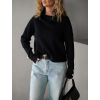 Černý elegantní svetřík ELISHKA