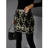 Černá flitrovaná mini sukně FELICIA