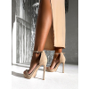 Nude elegantní páskové lodičky na podpatku TAIRN