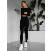 Černý sportovní elastický komplet KEYA