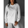 Bílé basic oversize triko CENKA