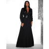Černé dlouhé společenské šaty GINEVRA