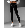 Černé zeštíhlující elastické legíny NUTALA