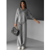 Šedý svetrový komplet BIAGIO