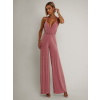 Starorůžový dlouhý overal PERCY na zavazování