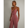 Starorůžový dlouhý overal PERCY na zavazování