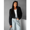 Černá krátká stylová bundička GRAZYNA