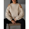 Béžová mikina KINUS 100% bavlna