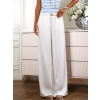 Bílé široké kalhoty ELIZON