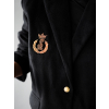 Černé oversize sako JENTIL s nášivkami