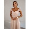 Pudrové tylové šaty BOSCO pro družičky