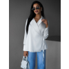 Bílá elegantní tunika HALENA
