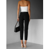 Černé elegantní kalhoty HELAENN