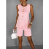 Růžový elegantní kraťasový komplet INOLANE