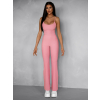 Růžový dlouhý overal CAVANA