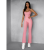 Růžový dlouhý overal CAVANA