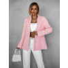 Světle růžové sako BETTYA s knoflíky