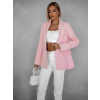Světle růžové sako BETTYA s knoflíky