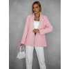 Světle růžové sako BETTYA s knoflíky