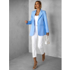 Modré elegantní basic sako TRACY