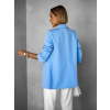 Modré elegantní basic sako TRACY