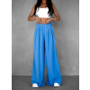 Světle modré široké wide leg kalhoty VATIKA