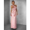 Růžové variabilní dlouhé elegantní šaty BOLZANO