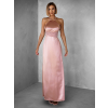 Růžové variabilní dlouhé elegantní šaty BOLZANO