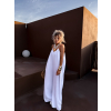Bílý mušelínový maxi overal ZEVANDER