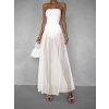 Bílá tylová dlouhé sukně HARRYOL s kraťáskami