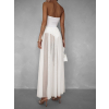 Bílá tylová dlouhé sukně HARRYOL s kraťáskami