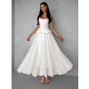 Krémová tylová dlouhá sukně LETTEW