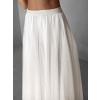 Krémová tylová dlouhá sukně LETTEW