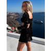 Černý krajkovaný letní komplet BLONDIE se sukní