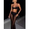 Černý komplet dvojdílné plavky FRANCIS s kalhotami