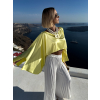 Žlutý letní elegantní top LUFFIN
