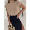 Béžové elegantní tričko AKTIVELLE