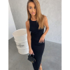 Černý dvojdílný elegantní komplet DUSERI se sukní