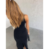 Černý dvojdílný elegantní komplet DUSERI se sukní