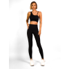 Černé basic sportovní elastické legíny AVOSIA