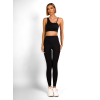 Černé basic sportovní elastické legíny AVOSIA