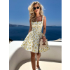 Květinové květinové krátké šaty NEXPOLL