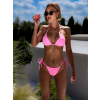 Růžové dvojdílné plavky bikiny ZUREX