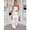 Bílý letní dlouhý overal RELOFT