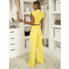 Žlutý elegantní kalhotový kostým ARVENOX